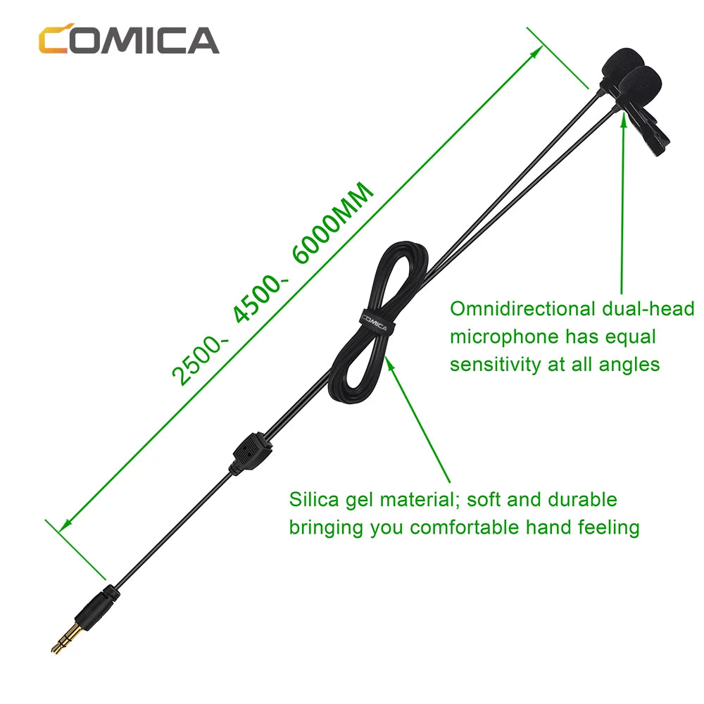 CVM D02 Lavalier Condenser Microphone