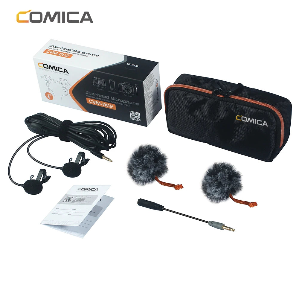 CVM D02 Lavalier Condenser Microphone