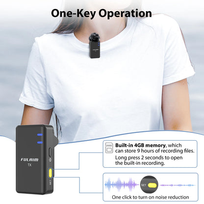 X5 Wireless Lavalier Microphone