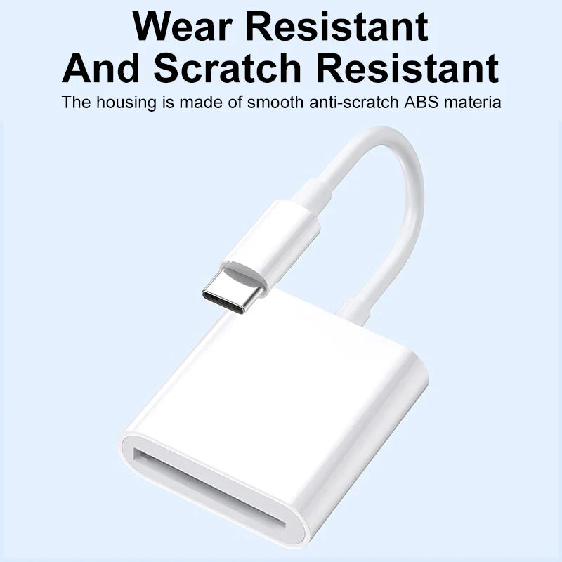 Type C To SD TF Memory Card Adapter