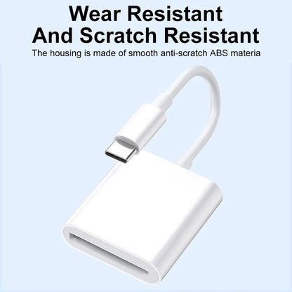 Type C To SD TF Memory Card Adapter