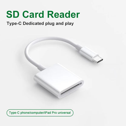 Type C To SD TF Memory Card Adapter
