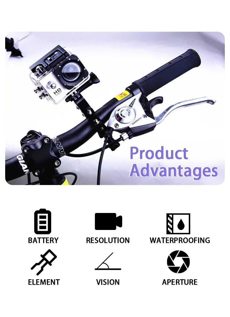 Waterproof Diving Recording Camera