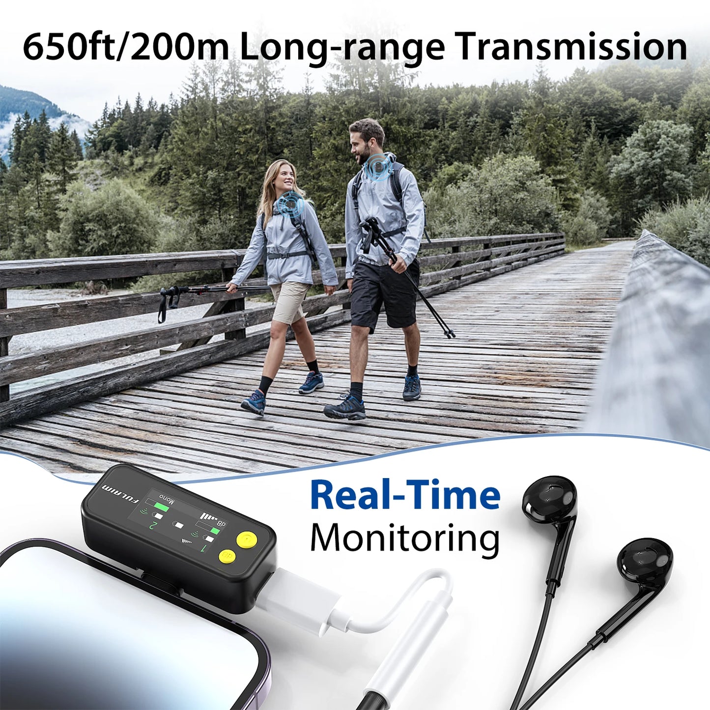 X5 Wireless Lavalier Microphone