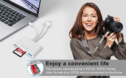 5-in-1 Memory Card Reader