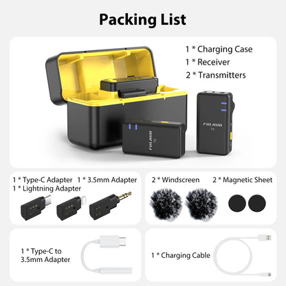 X5 Wireless Lavalier Microphone