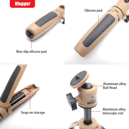 Vlogger Mini Telescopic tripod
